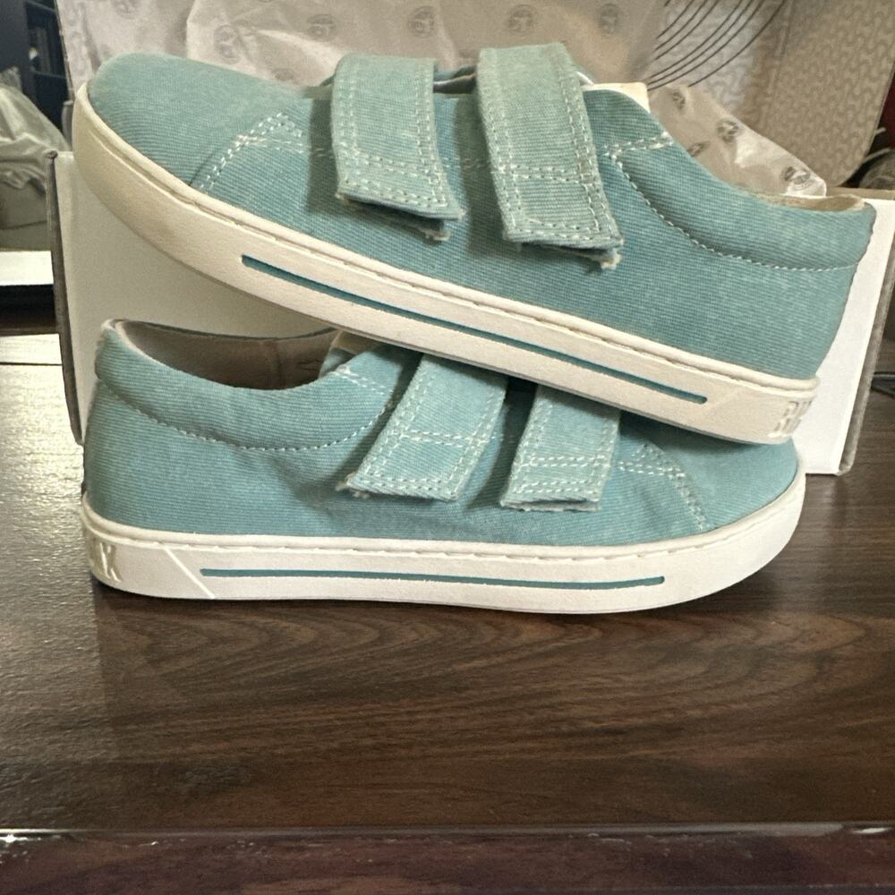 Birkenstock Kids Arran Hook & Loop Light Blue Sneakers EU 32 US 1 10046